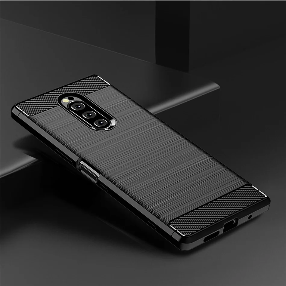 Мягкий ТПУ/углеродное волокно чехол для sony Xperia 20 2 чехол для Xperia 10 XA1 XA2 плюс XA3 ультра XZ3 XZ4 XZ1 компактный XZ XZ2 coque чехол