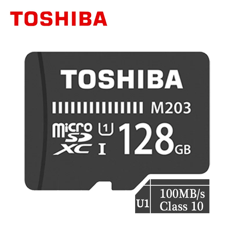 128GB Toshiba micro sd 32 Гб 100 МБ/с./с класс 10 128 Гб карта памяти C10 256 Гб Память micro sd U1 4K 16 ГБ tf карта - Емкость: 128GB
