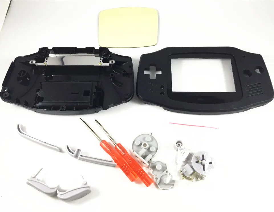 Полный комплект чехол для корпуса Сменный Чехол пластиковый Nintendo for GBA кнопки