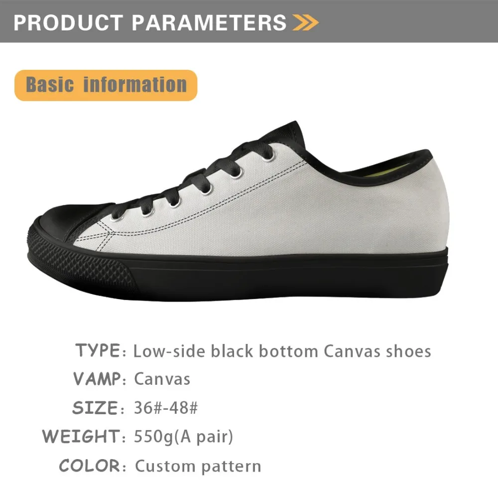 Кроссовки мужские на шнуровке низкие кеды холщовые с пользовательским