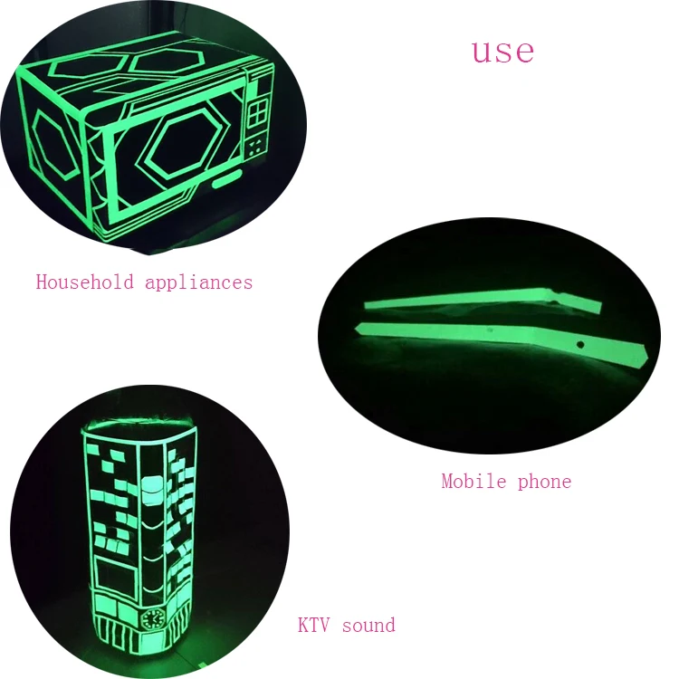 Светящаяся самоклеящаяся лента 10 мм 24 ширина м|decorative tape|glow in dark tapetape decorative |