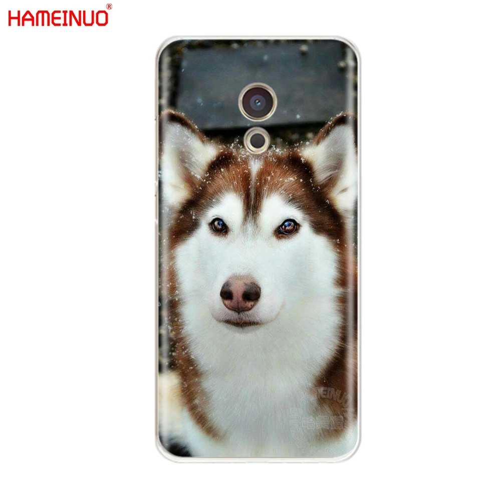 HAMEINUO husky чехол для щенка Meizu M6 M5 M5S M2 M3 M3S MX4 MX5 MX6 PRO 6 5 U10 U20 note plus|case for meizu|phone casescase plus |