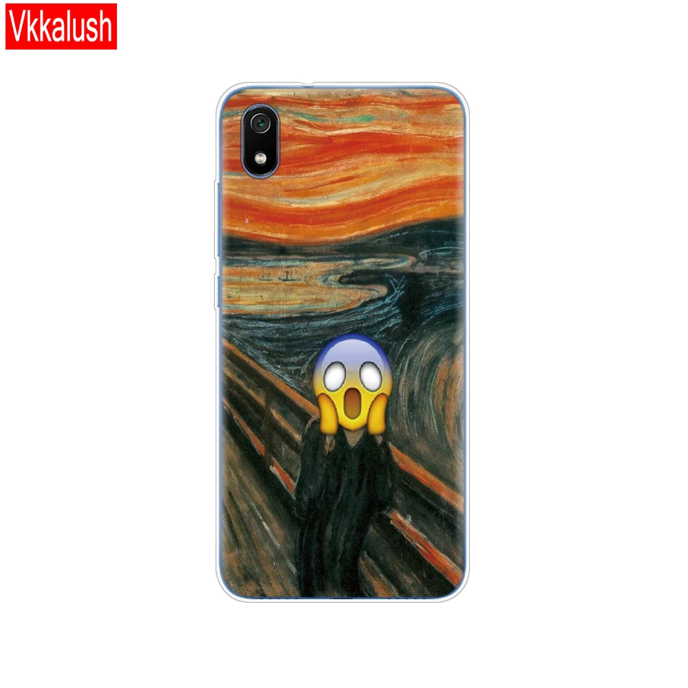 80029 Силиконовый чехол для Xiaomi Redmi 7a, чехол s, полная защита, мягкая задняя крышка из ТПУ для Redmi 7 A, чехол-бампер для телефона - Цвет: 80029