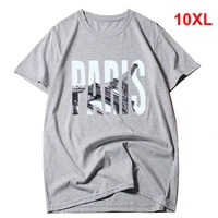 oversized t shirts men casual short sleeve cotton tshirts big size o neck 2019 summer tops tees for male plus size 10xl hn42