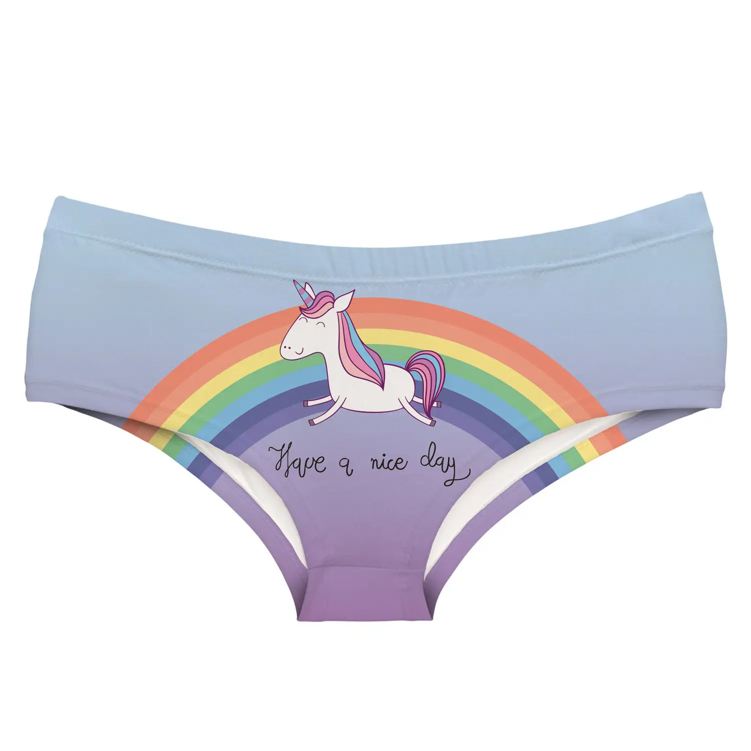 

Happy Banana Llama Zigzag Lady Underwear Cute Cartoon Fruit Women Panties Unicorn Dinosaur Hummingbird Girl Briefs