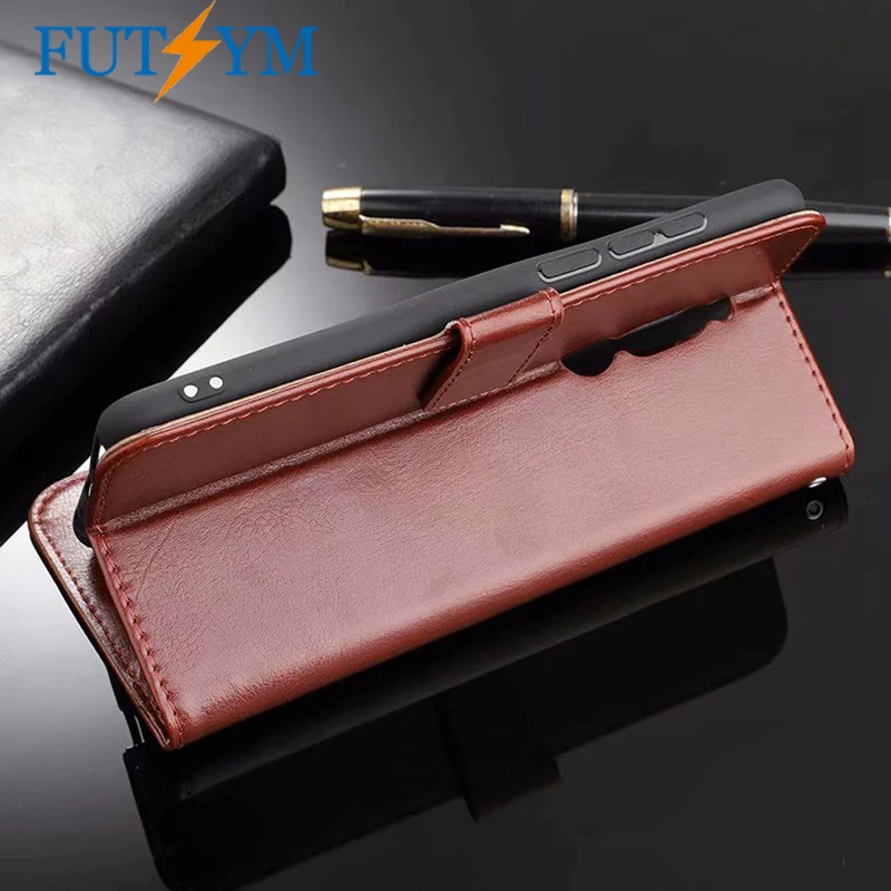 Vintage Flip Leather Kickstand Case for Nokia 7 Plus Shockproof Card Holder 8 9 Pefect Touch Fundas | Мобильные телефоны и
