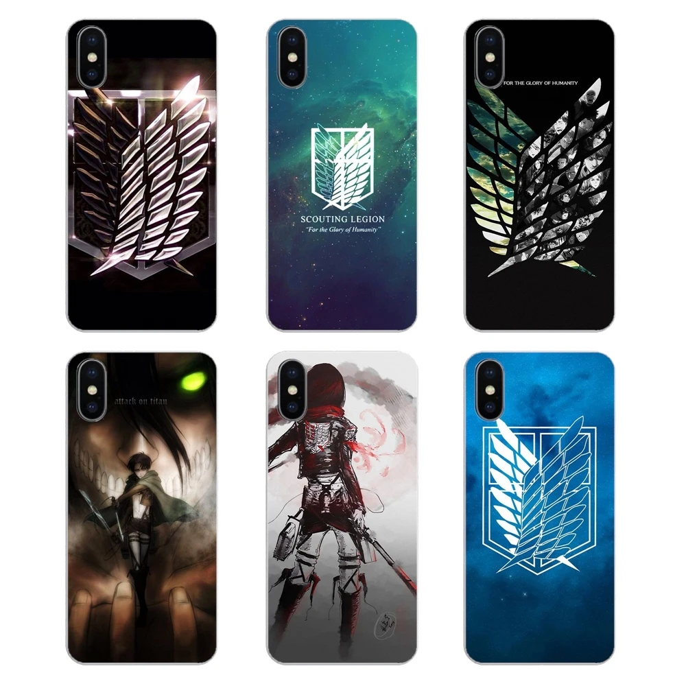Силиконовый чехол-кошелек японский Leonhart Annie comics Attack on Titan для Xiaomi Mi A1 A2 5X 6X 8 lite SE Pro