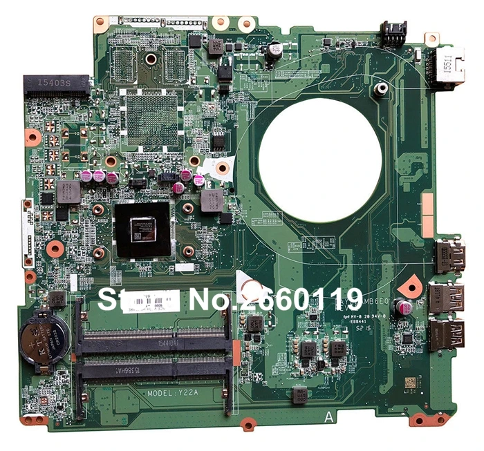 

laptop motherboard for 810319-001 DAY22AMB6E0 system mainboard, fully tested