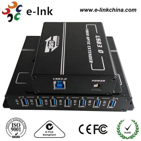 E link волоконно оптические удлинители с 7 USB портами|fiber optic|fiber portoptical fiber |