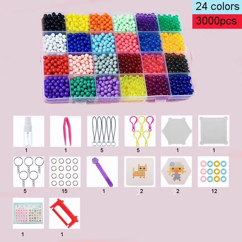 Водяной спрей Волшебный подарок 3D пазл бусины для самостоятельного изготовления