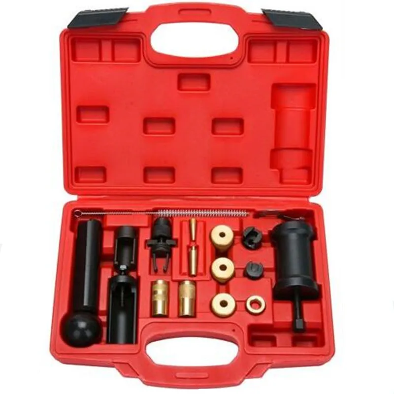 18 Piece FSI Injector Puller Set Injector Service Tool Kit for Audi V/w Engines Diesel