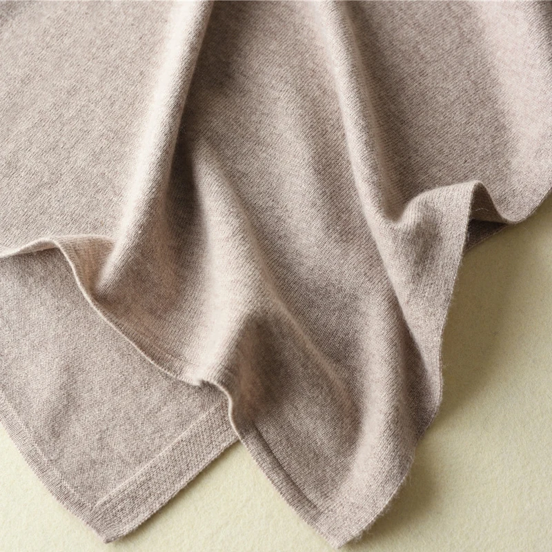 2019 Autumn Winter New Styling Sweater Women's High-Collar Cashmere Solid Soft Shawl Fashion Wild Knit Pullovers | Женская одежда