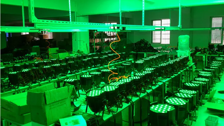 Горячая распродажа! 54x3 Вт LED PAR DJ Par RGBW мыть свет диско Бесплатная доставка 2 шт./лот