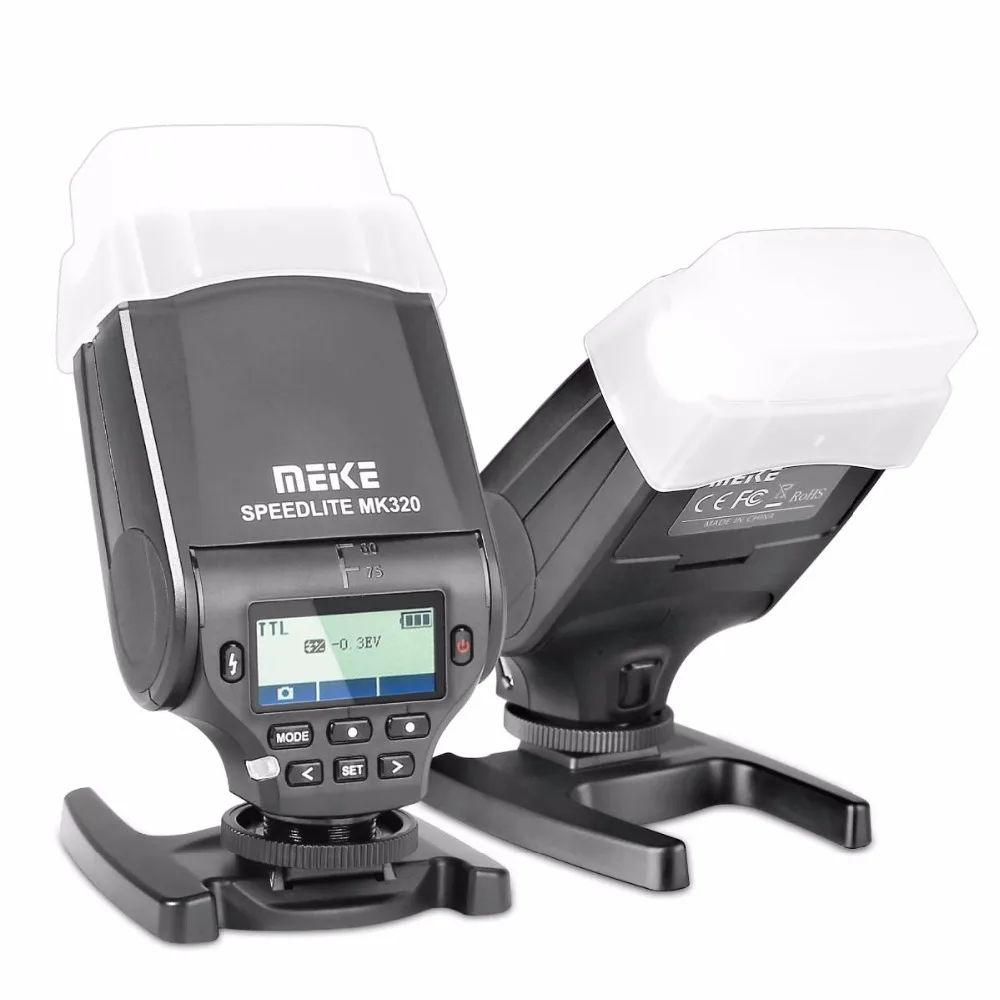 Вспышка Meike MK320S TTL Speedlite для беззеркальной камеры Sony A7 A7R A7S A7II A77II A6000 NEX 6 A58 A99 RX1 RX1R RX10