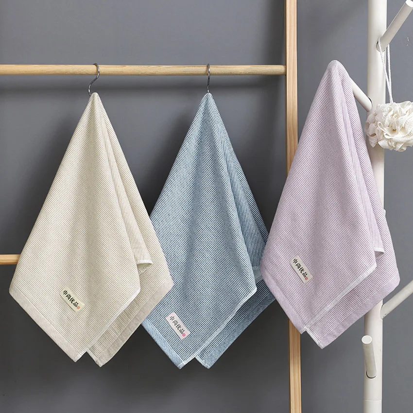

Japan Style New Pure Cotton Gauze Bathroom Towel Solid Color Thickening Soft Skin-friendly Absorbent Towel Bath Towel Two-piece