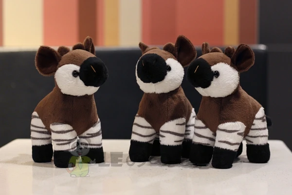 Okapia johnstoni Okapi фигурка okapi плюшевая игрушка африканские степные животные 16