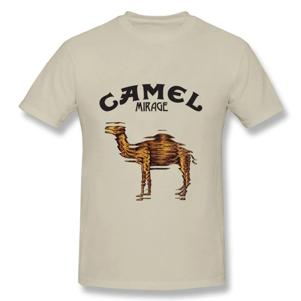 Мужская футболка с животным принтом Camel футболки коротким рукавом и из