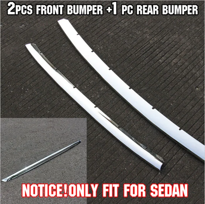 Автомобильный ABS Хром Передний Задний бампер для губ Гриль Крышка