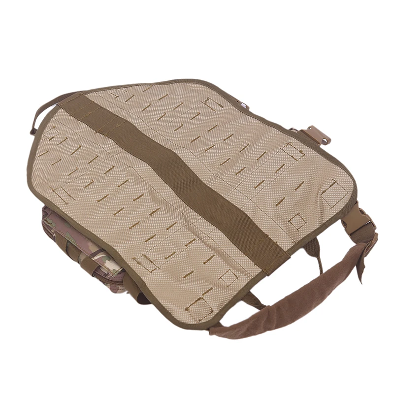 Тактическая одежда Molle, костюм, включая сумку для аксессуаров K9, боевой жилет для собак, съемный военный K9 жгут для средних и больших собак