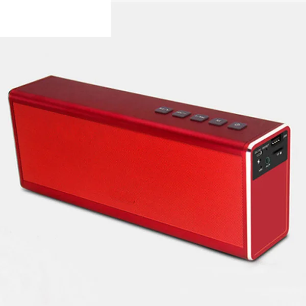 Red speaker 20W 20 Вт Bluetooth динамик 4000 мАч большой мощности беспроводной динамик портативный супер бас сабвуфер Открытый водонепроницаемый Бумбокс радио TF - Цвет: Red speaker 20W