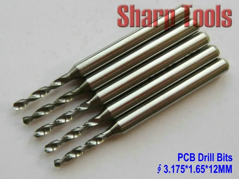 Набор сверл для печатных плат 10 шт. 3 175*1 65*12 мм|needle parts|drill hammerdrilling engineering |