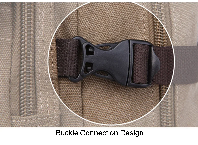 New Classic Men Canvas Travel Laptop Rucksack Shoulder BagsTeenage Boys Backpacks Large School Vintage Students Packet XA270WC
