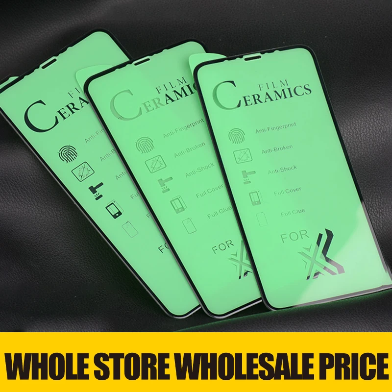 Mobile phone tempered ceramic film PET explosion-proof membrane foriphone6 ​​6s iphone6/6plus 7/8 7/8plus iphoneX XS XR XSMAX |