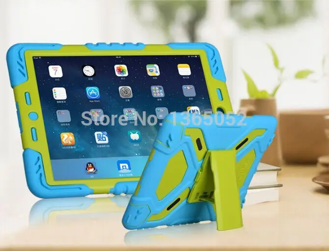Чехол для iPad mini 4 пластиковый защитный чехол с подставкой и наклейкой - Цвет: 8