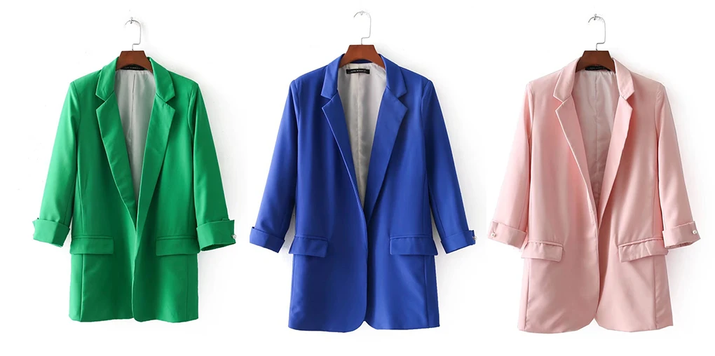 Куртка с капюшоном Женская Veste Femme Manche Longue куртка синяя розовая куртка Верхняя одежда для офиса с длинным рукавом Повседневная известная марка