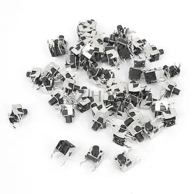 55 шт. DIP PCB фиксированный кронштейн Sied монтажный тактовый переключатель