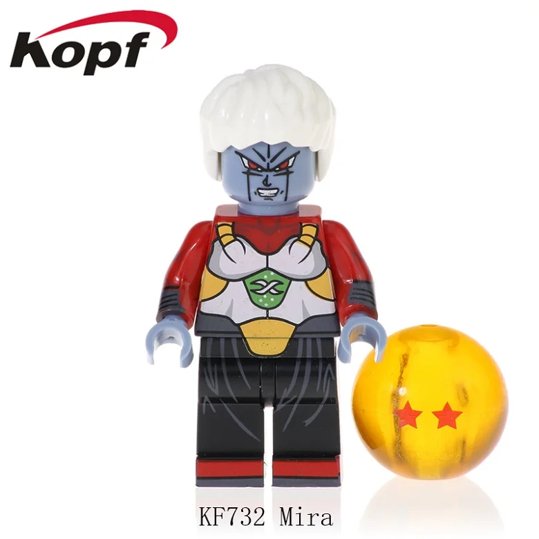 KF732 Without Box Строительные блоки Dragon Ball Z Gogeta Сон Гоку Вегета вегетто мира сон Гохан канба Tapion фигурки модель игрушки для детей KF6069 - Цвет: KF732 Without Box