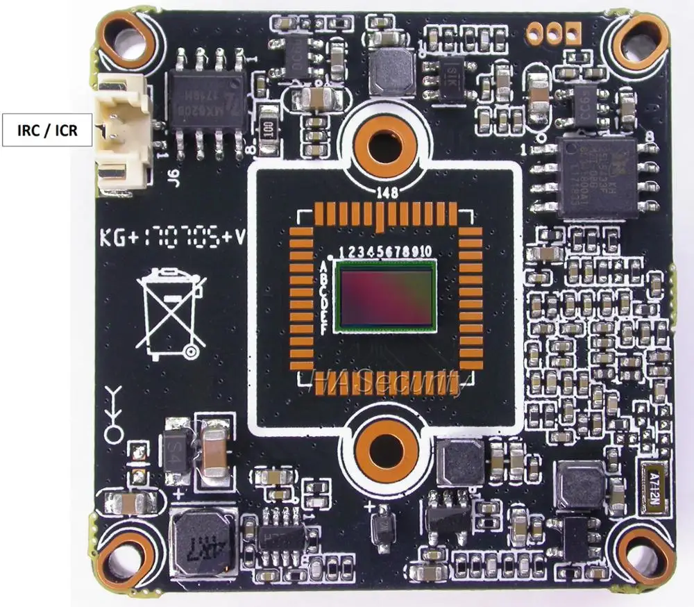 Wi-Fi IPC 1080 P 720 1/2. 7 &quotF22 CMOS Sensor + Hi3518E V200 IP камеры видеонаблюдения модуль pcb аудио TF