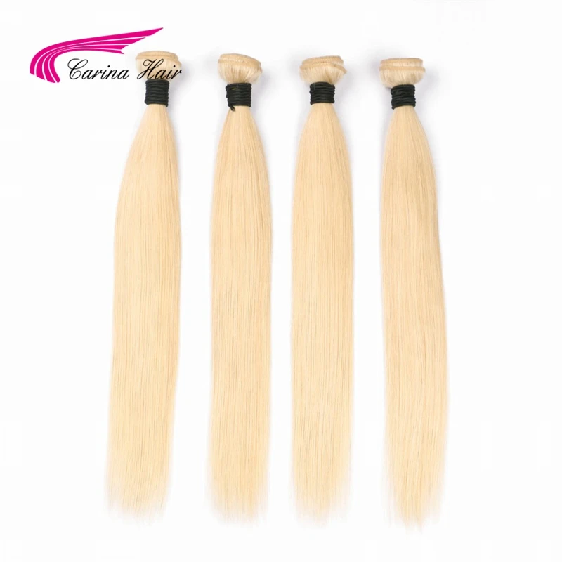 Волосы Remy Carina 1 шт. 8 28 дюймов 100% натуральные волосы для наращивания чистые 613