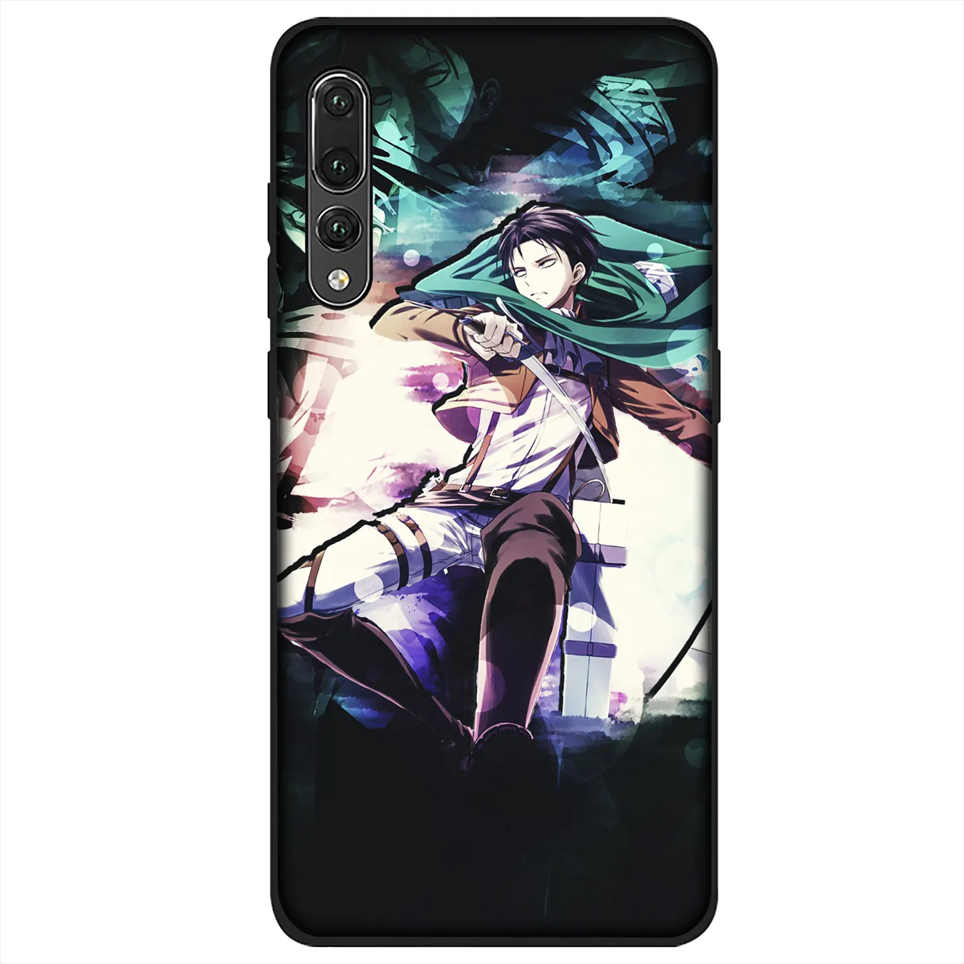 Мягкий силиконовый чехол Attack on Titan MIKASA EREN ARMIN Levi для Huawei P30 P20 Pro P10 P9 Lite Mini 2017 2016 P Smart Z
