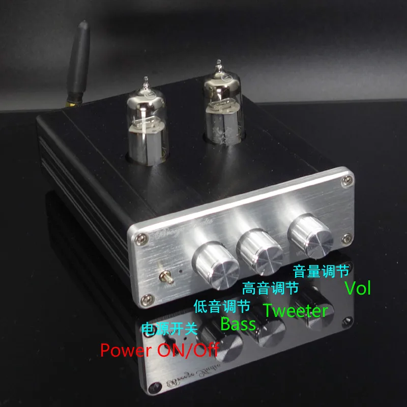 GHXAMP предусилитель трубки Bluetooth 5 0 PCM5102 машина NE5532 тон 6J5 желчный Сделай Сам спикер