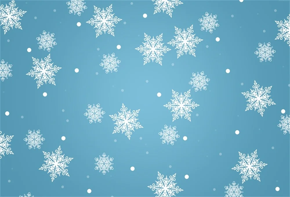 Laeacco Снежинка Dot Pattern детские для малышей фотографии Фоны индивидуальные