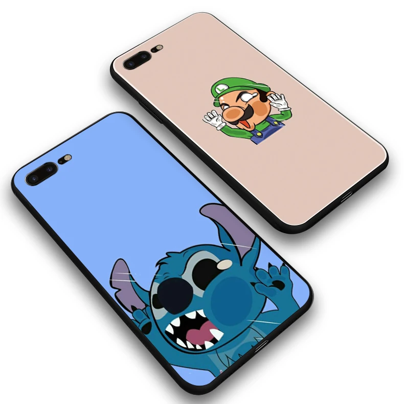 Забавный мультяшный силиконовый мягкий ТПУ чехол для iphone XR XS X XSMAX 7plus 8plus милый
