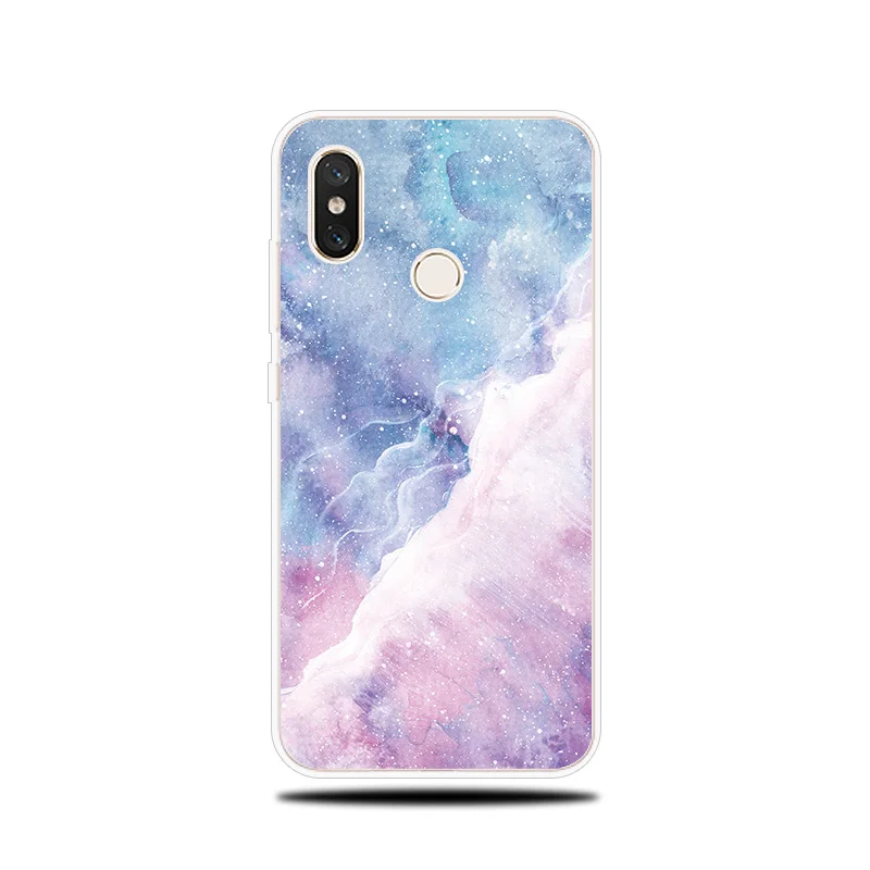Мрамор Pattern Силиконовый чехол защитный для Xiaomi mi 5x A1 A2 6 6X Примечание 3 8 SE Lite рro x 2 S