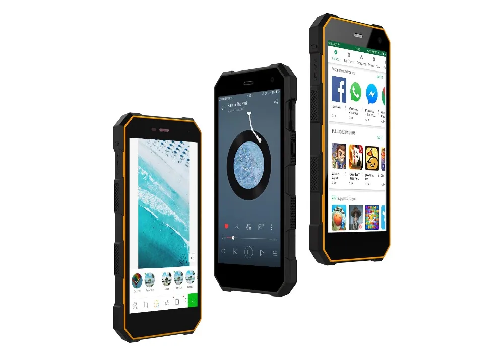 Nomu S10 Pro мобильный телефон 5000 мАч Быстрая зарядка IP68 Водонепроницаемый 3 ГБ+ 32 Гб 5," MTK6737T четырехъядерный Android 7,0 прочный мобильный телефон