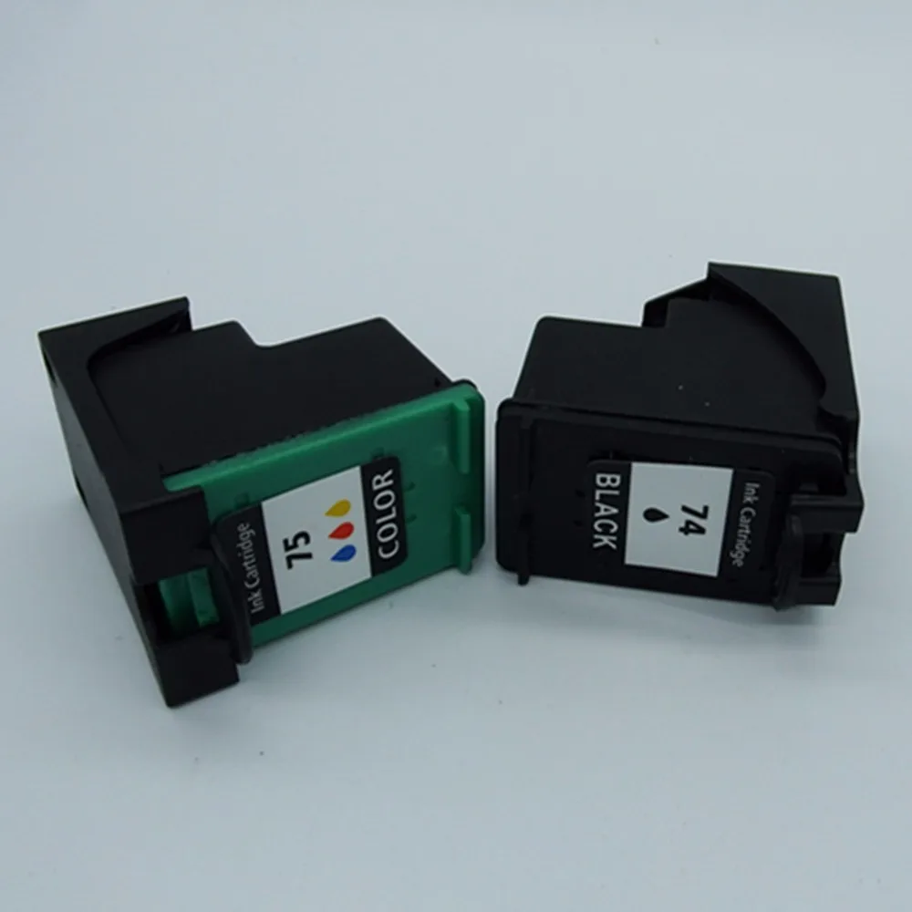 Восстановленные чернильные картриджи для струйного принтера HP74 74XL 75 75XL CB335W Deskjet