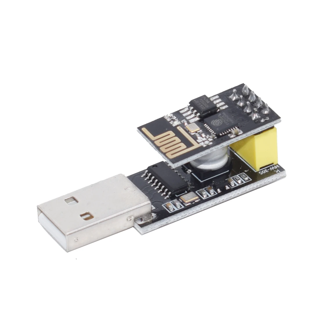 10pcs ESP01 Programmer Adapter UART GPIO0 ESP-01 Adaptaterr ESP8266 CH340G USB to Serial Wireless Wifi Developent Board | Лампы и