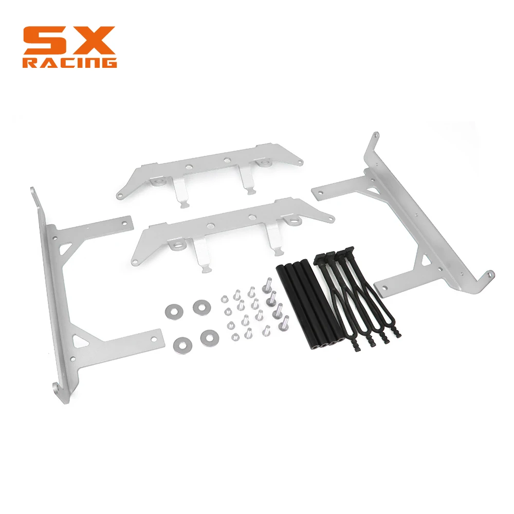 Защитный кронштейн радиатора мотоцикла Алюминиевый Комплект для Husqvarna FC 125 350 450
