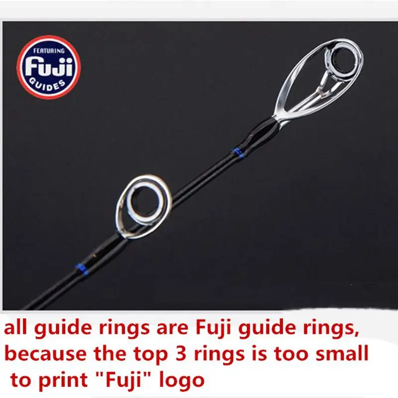 Muma отсадочные лодка удочка 2 1 М Полный Fuji части Рыбалка катушкодержатель КОЛЬЦА