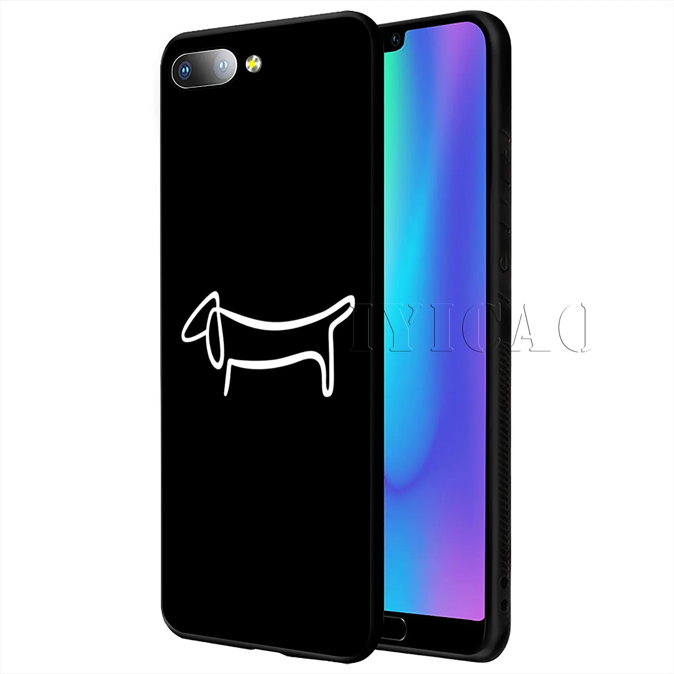 Мягкий силиконовый чехол для Huawei Y9 Y7 Y6 Prime 2019 Honor 20 8C 8X 8 9 9X 10 Lite 7C 7X 7A Pro |