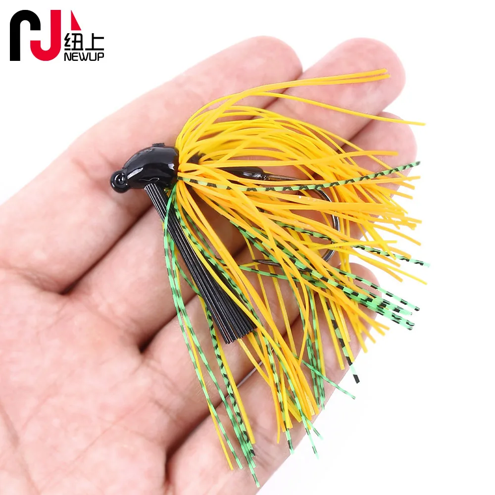 NEWUP 1 шт. 10 г свинцовый крючок buzz spinnerbait Isca искусственная приманка для джиггинга