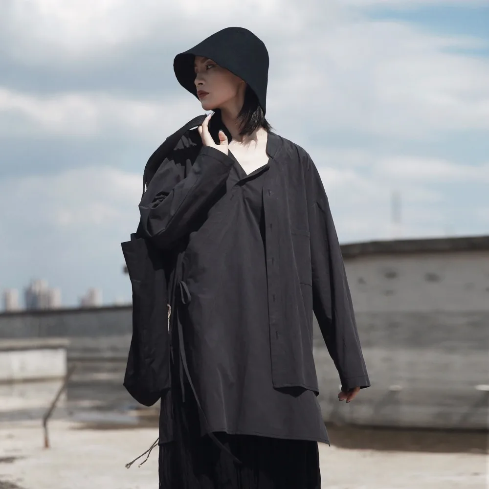 Ходить в темно осень 2017 г. Для женщин новая мода простой Дизайн винтажные высокое