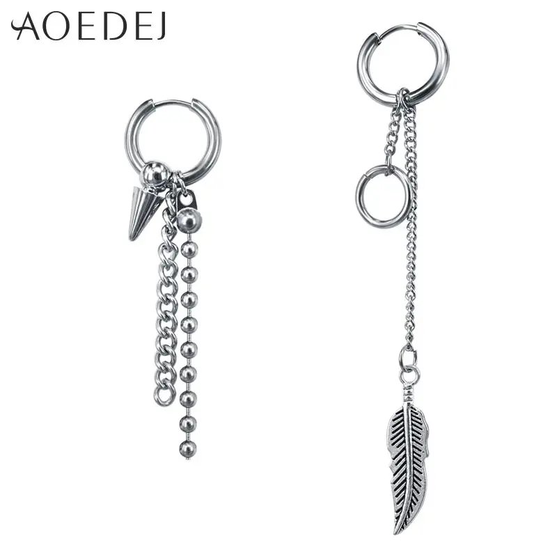 AOEDEJ Suga серьги висячие длинные кисточки перо brincos модные корейские Висячие