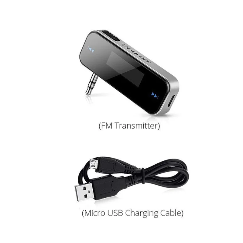 Fm передатчик 3 5 мм музыкальный аудио Bluetooth беспроводной в автомобиле для iPhone FM