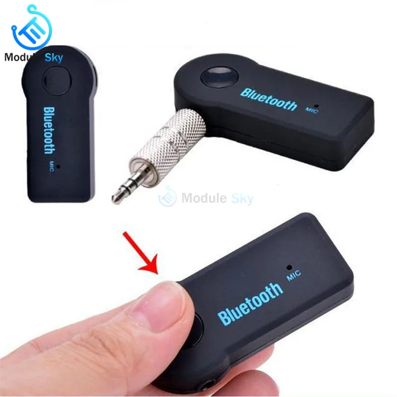 Bluetooth приемник с разъемом подачи внешнего сигнала AUX 3 5 мм стерео наушники Muisc
