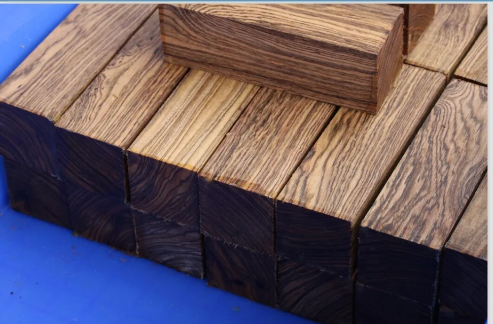 Заготовки для ножей Bocote 120x40x30 мм материал рукоятки пистолета из дерева |